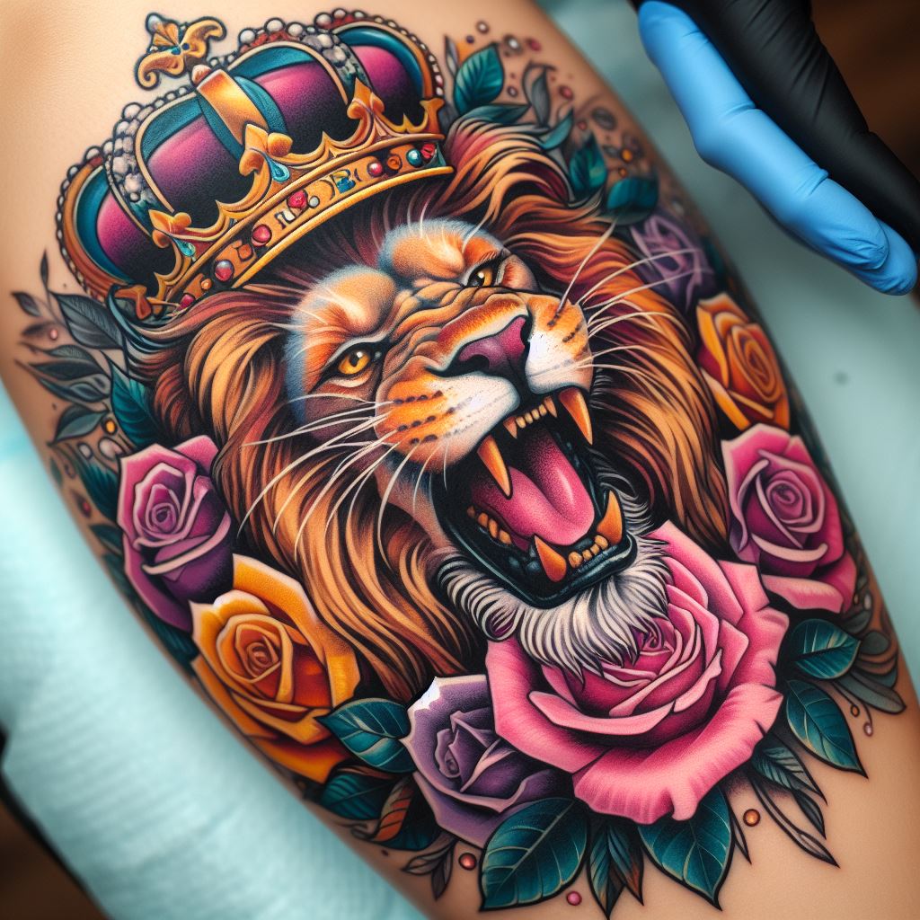Lion of Judah Tattoo
