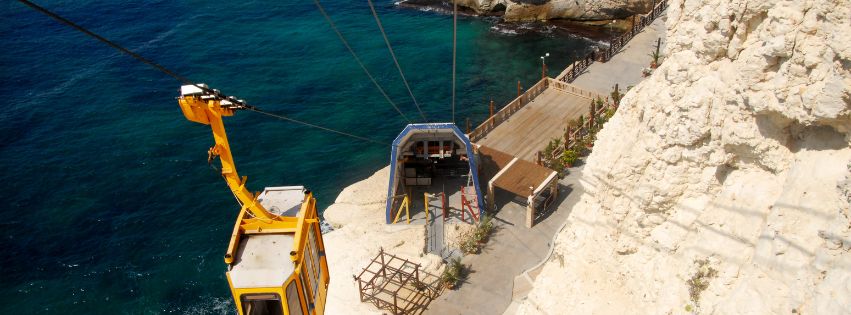 rosh hanikra grottoes cable car