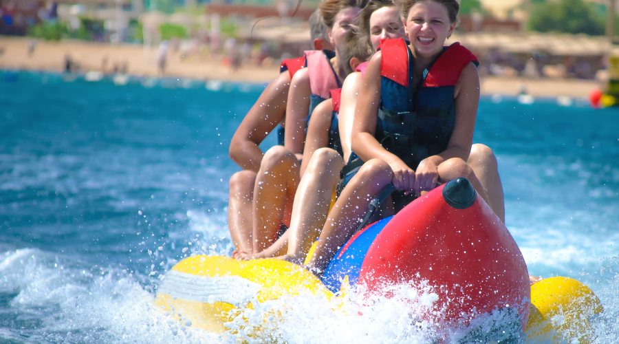 eilat banana boat ride