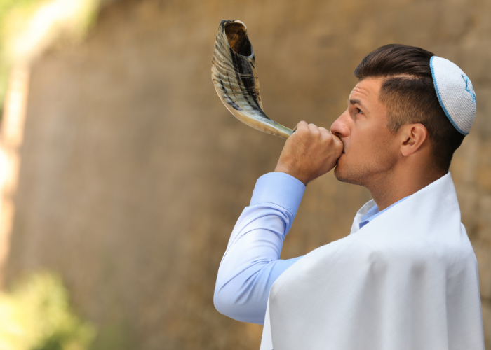 shofar blowing rosh hashana