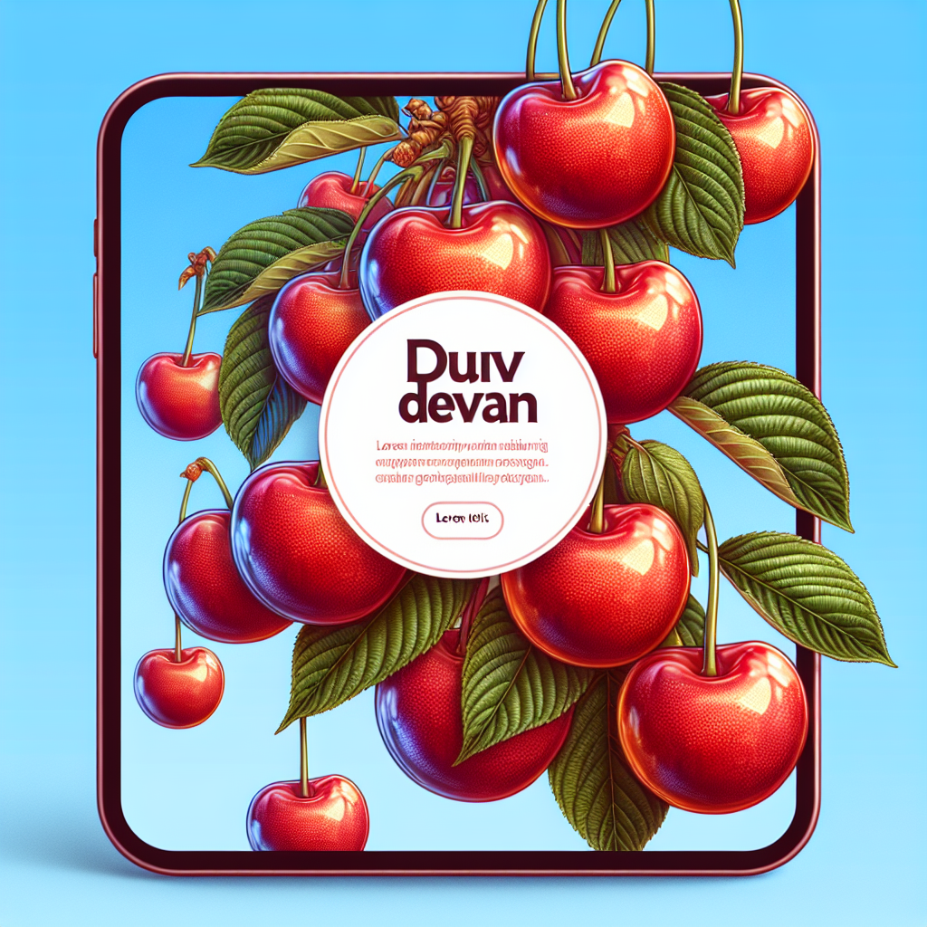 Hebrew Word of the Day-דובדבן,Duvdevan