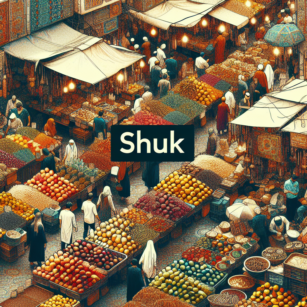 Hebrew Word of the Day-שׁוּק,shuk