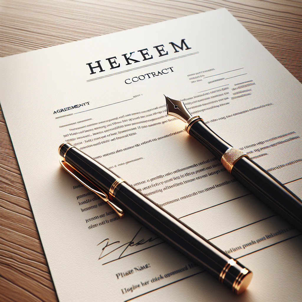 Hebrew Word of the Day-הַסְכָּם,heskem