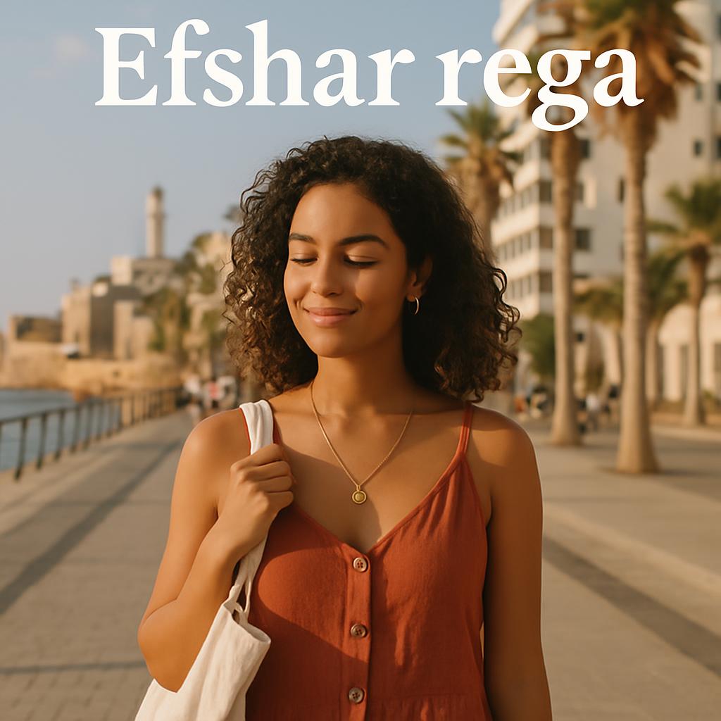 1 Minute Hebrew-אפשר רגע,Efshar rega