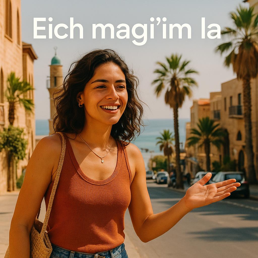 1 Minute Hebrew-איך מגיעים ל,Eich magi’im la
