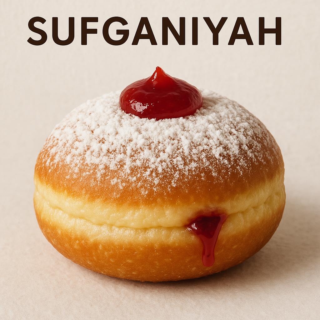 Hebrew Word of the Day-סופגניה,sufganiyah
