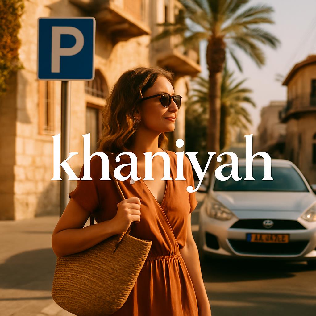 1 Minute Hebrew-חניה,khaniyah