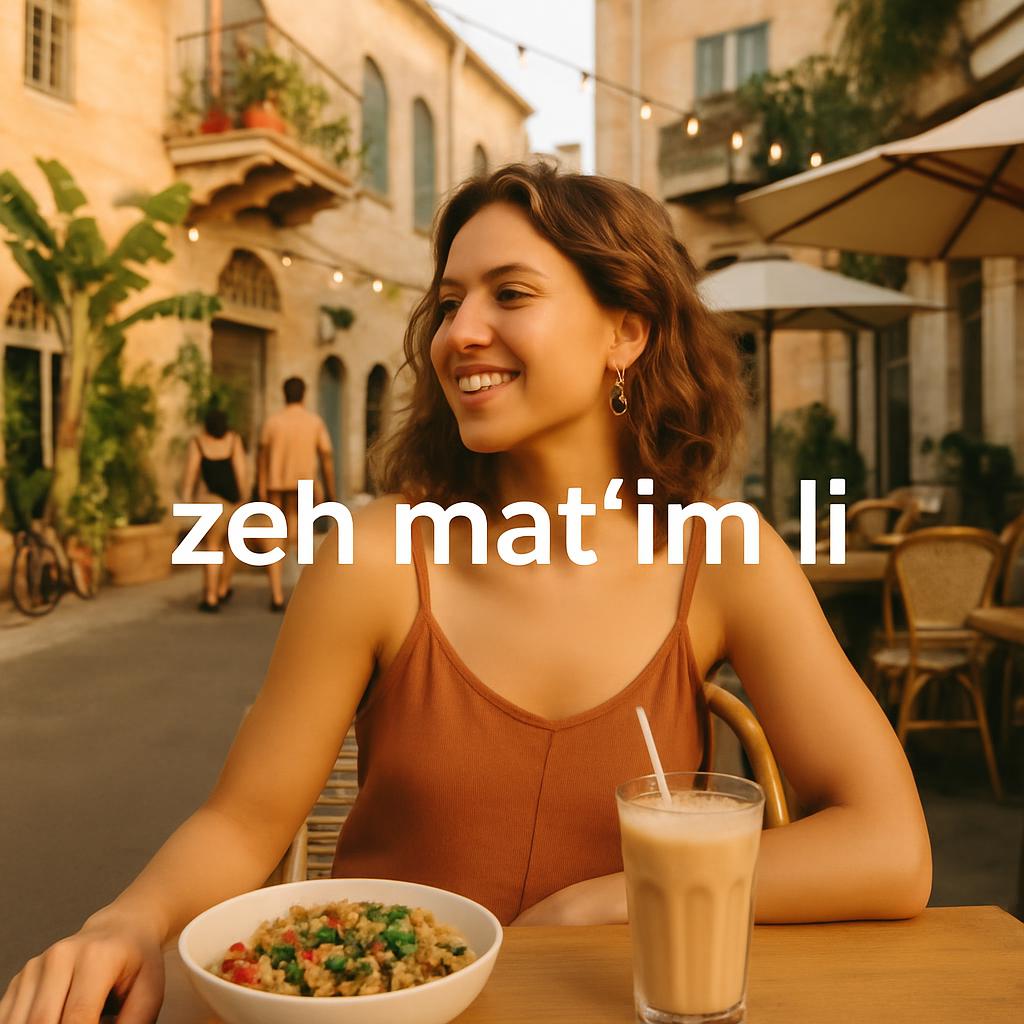 1 Minute Hebrew-זה מתאים לי,zeh mat’im li
