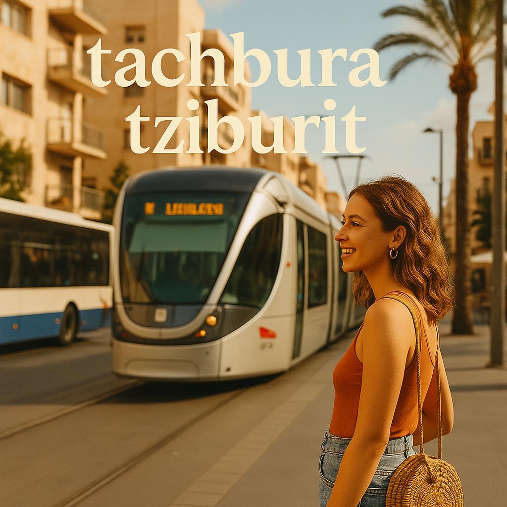 1 Minute Hebrew-תחבורה ציבורית,tachbura tziburit