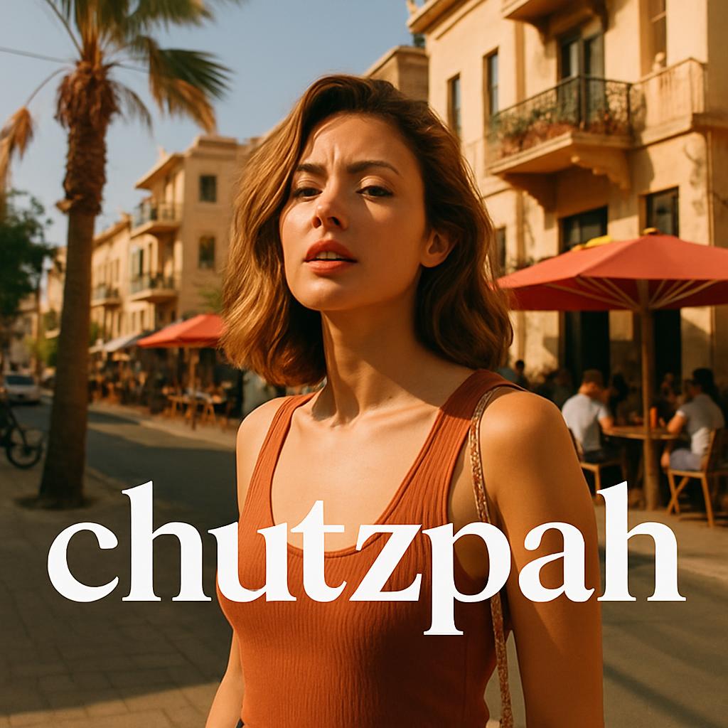 1 Minute Hebrew-חוצפה,chutzpah