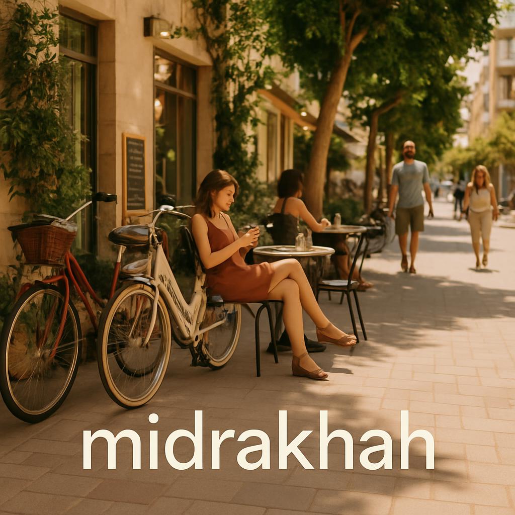1 Minute Hebrew-מדרכה,midrakhah