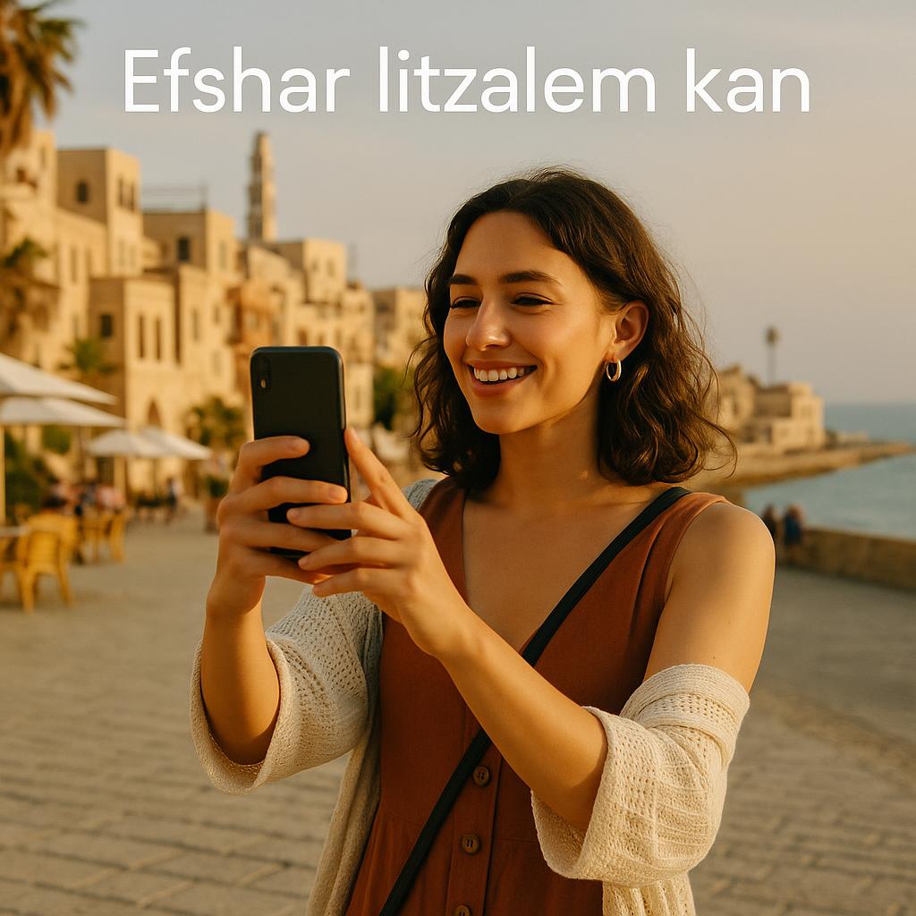 1 Minute Hebrew-אפשר לצלם כאן,Efshar litzalem kan