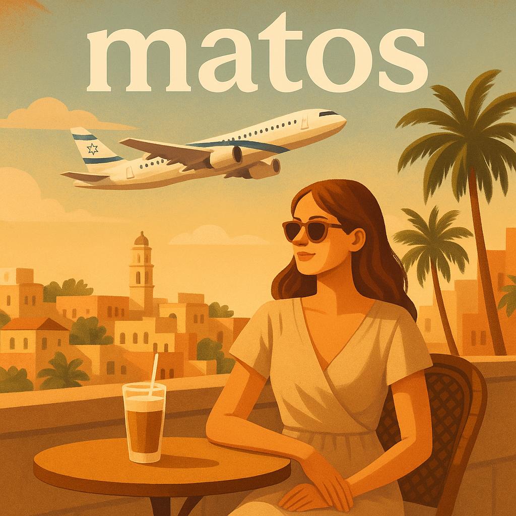 1 Minute Hebrew-מטוס,matos