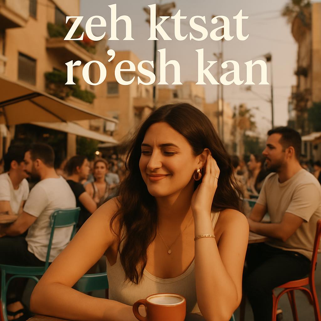 1 Minute Hebrew-זה קצת רועש כאן,zeh ktsat ro’esh kan