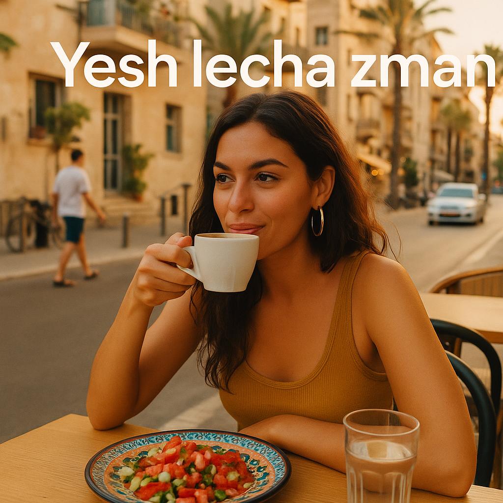 1 Minute Hebrew-יש לך זמן,Yesh lecha zman