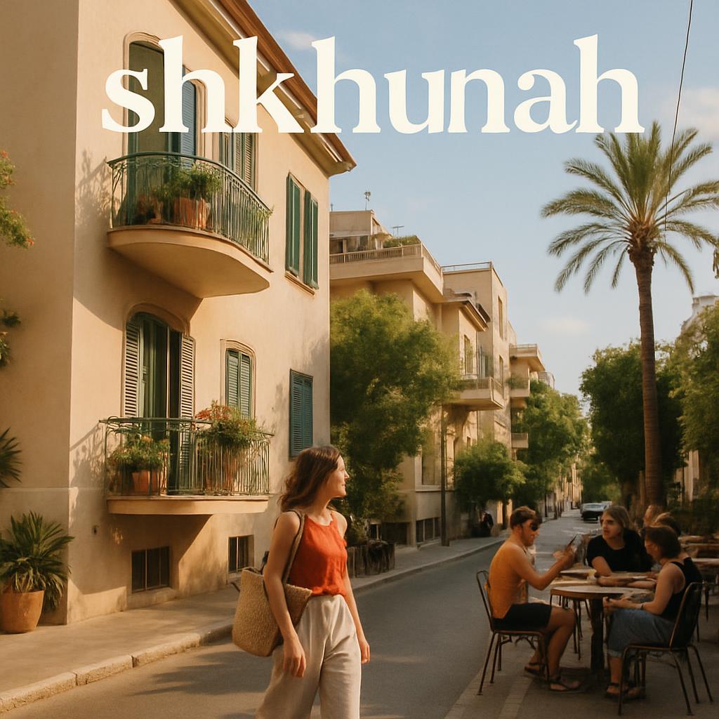1 Minute Hebrew-שכונה,shkhunah