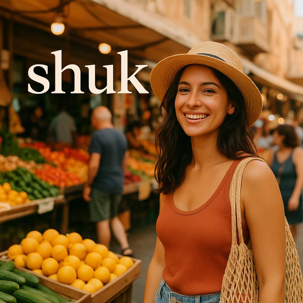 1 Minute Hebrew-שוק,shuk