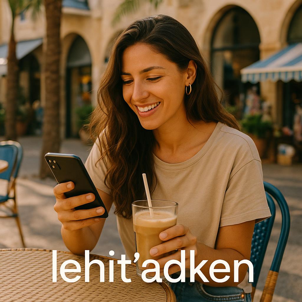 1 Minute Hebrew-להתעדכן,lehit’adken