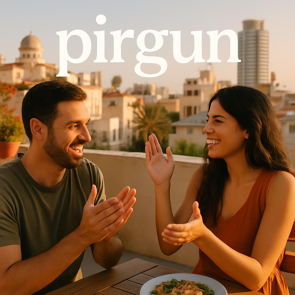 1 Minute Hebrew-פרגון,pirgun