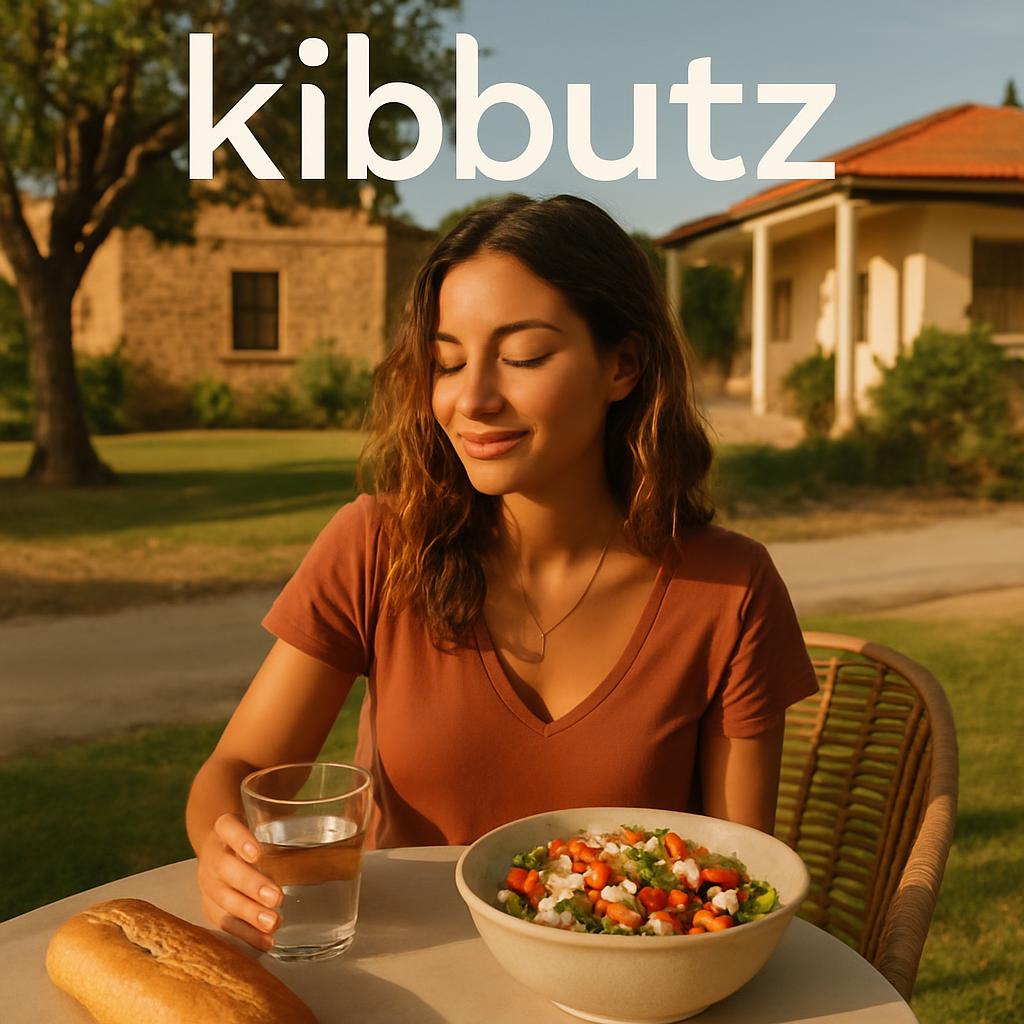 1 Minute Hebrew-קיבוץ,kibbutz