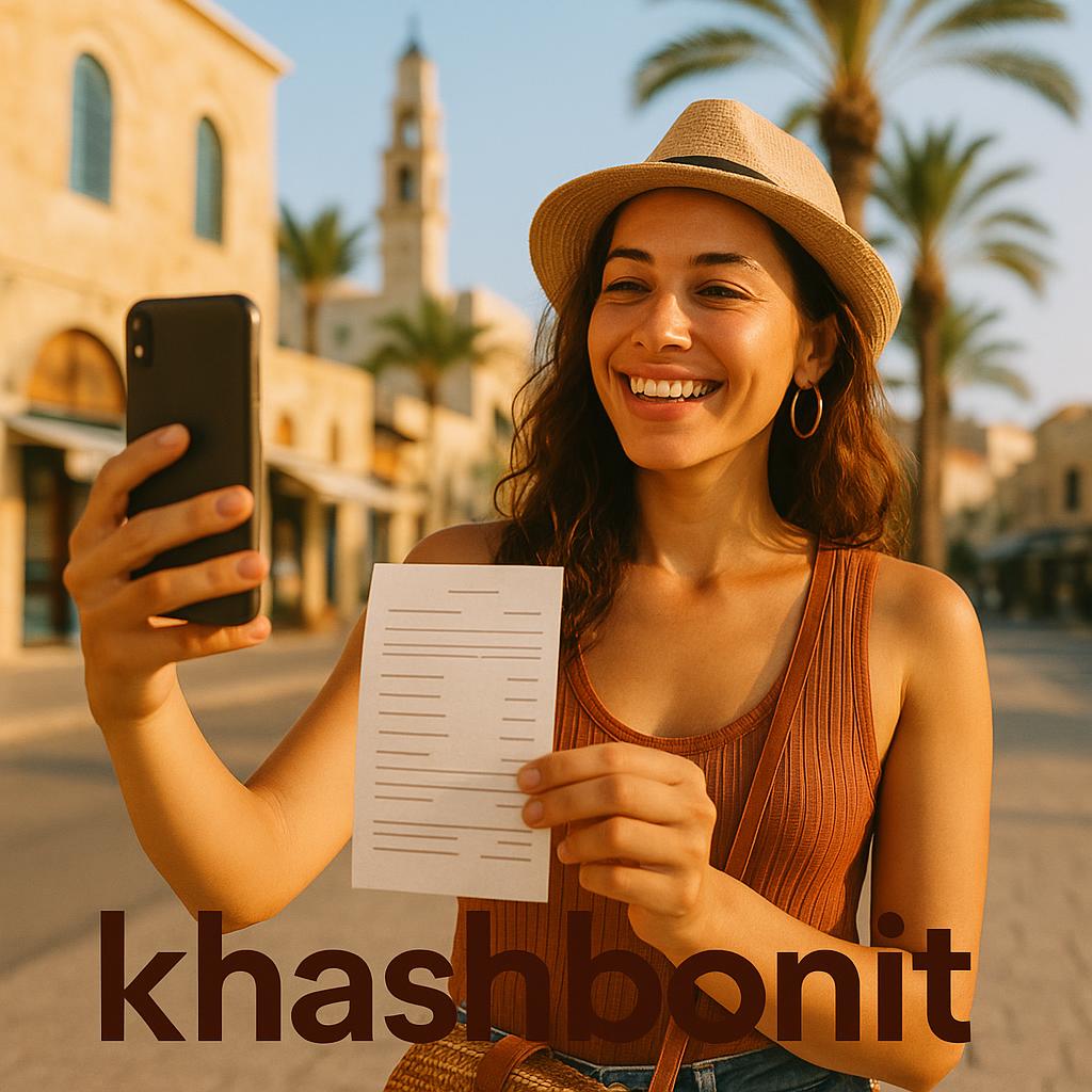 1 Minute Hebrew-חשבונית,khashbonit