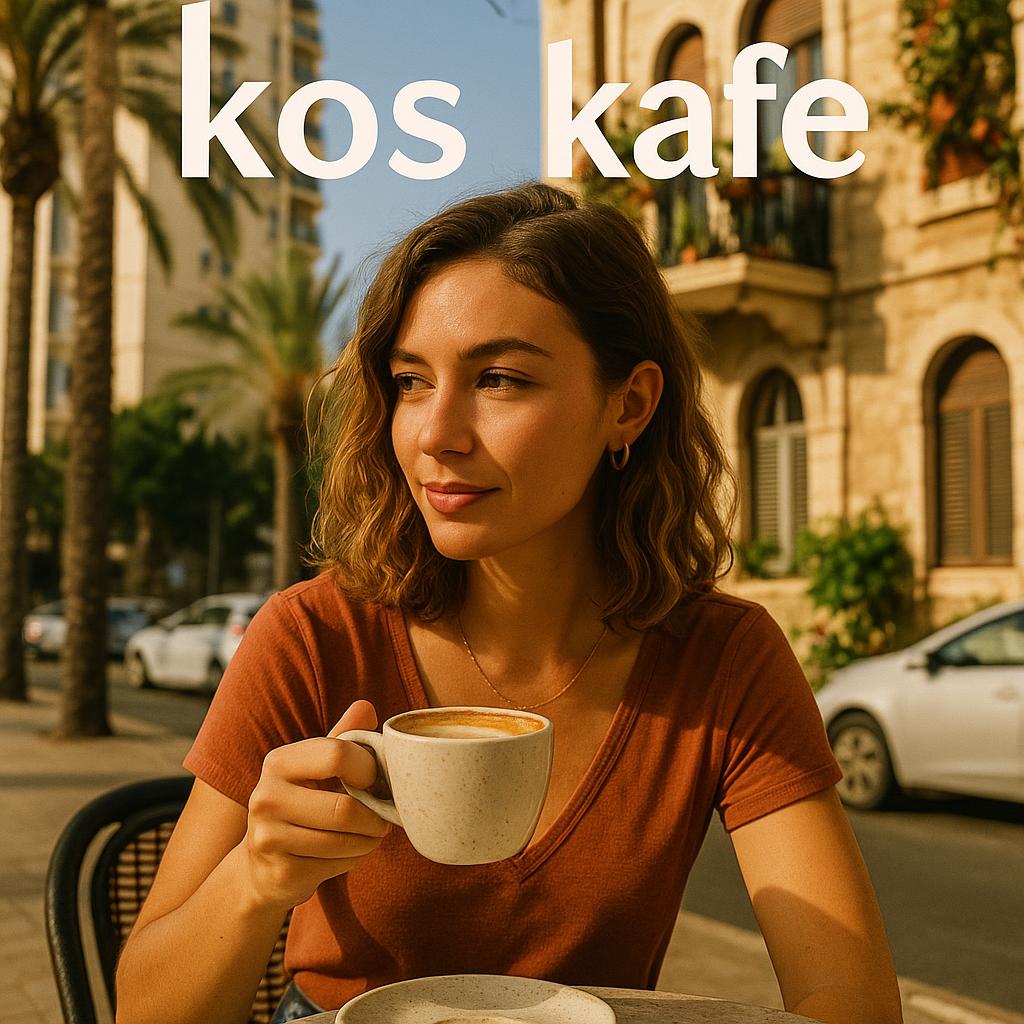 1 Minute Hebrew-כוס קפה,kos kafe