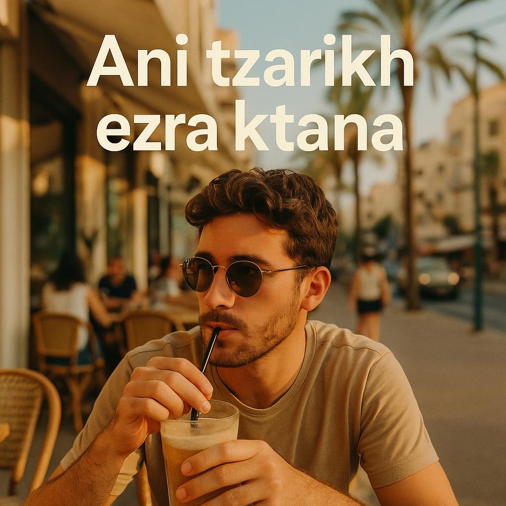 1 Minute Hebrew-אני צריך עזרה קטנה,Ani tzarikh ezra ktana