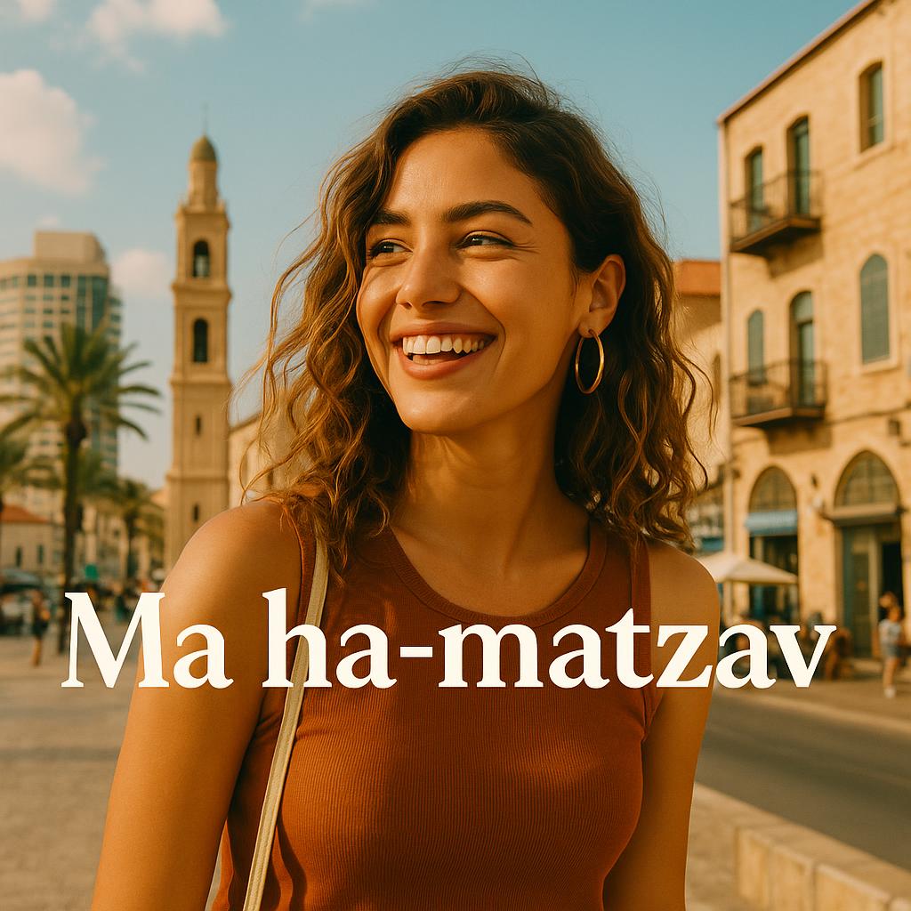 1 Minute Hebrew-מה המצב,Ma ha-matzav