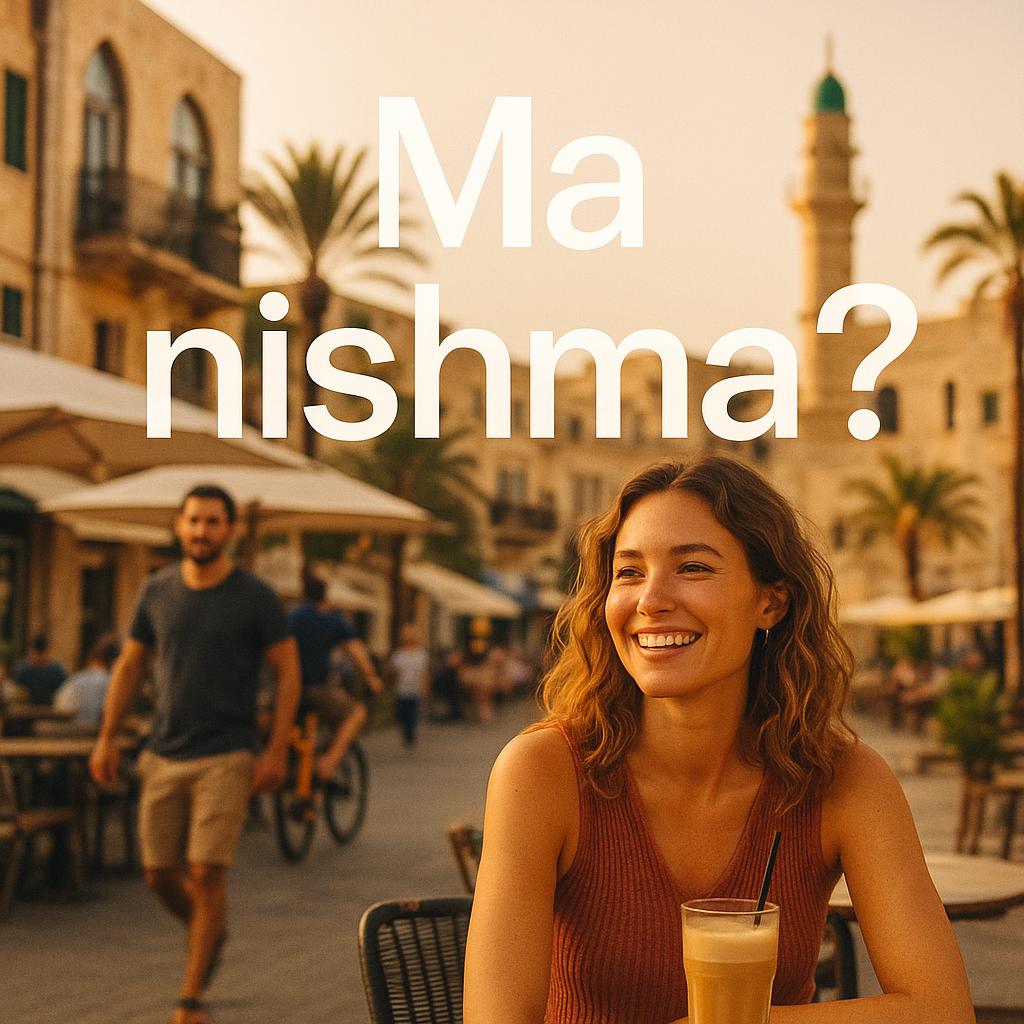 1 Minute Hebrew-מה נשמע,Ma nishma?