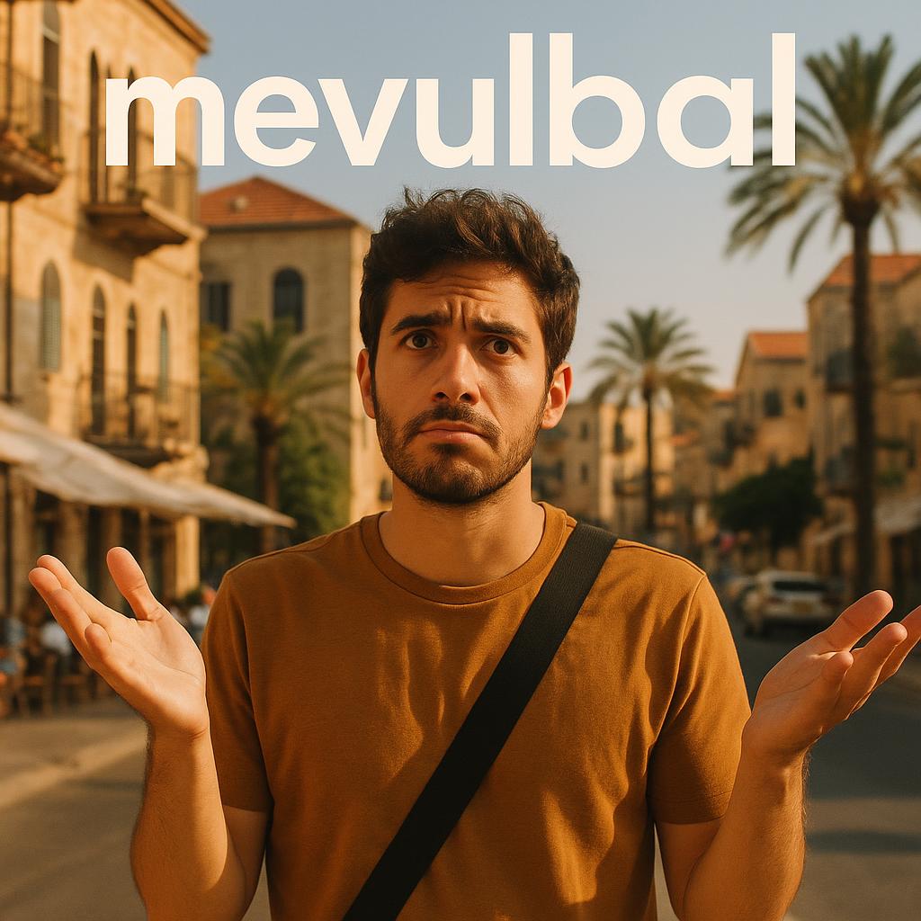 1 Minute Hebrew-מבולבל,mevulbal