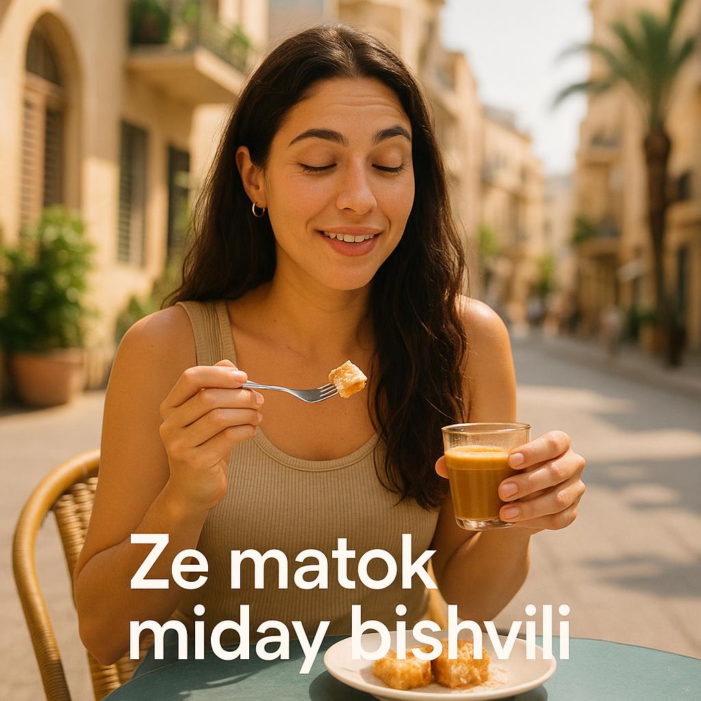 1 Minute Hebrew-זה מתוק מדי בשבילי,Ze matok miday bishvili